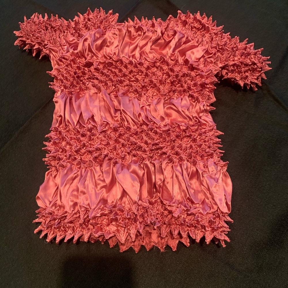 Vintage Y2K 90s Pink bubble Women's Top